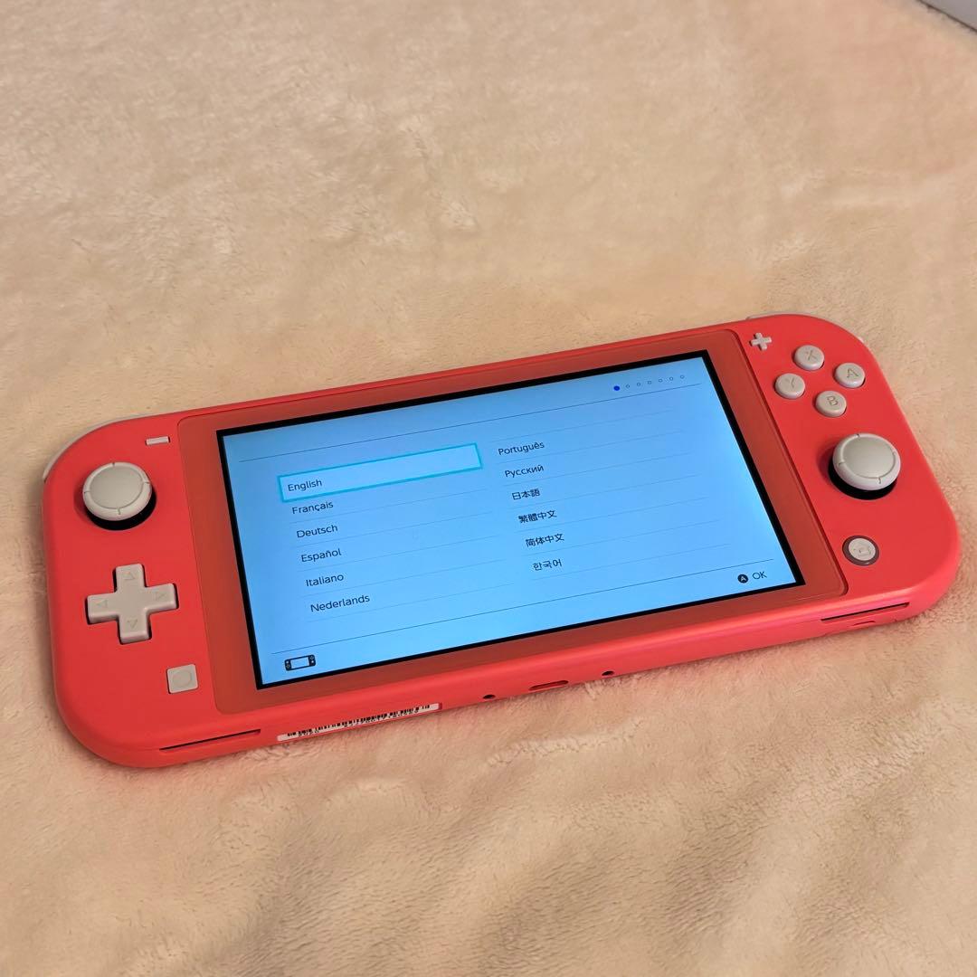 任天堂 Switch lite ピンク 本体＋箱