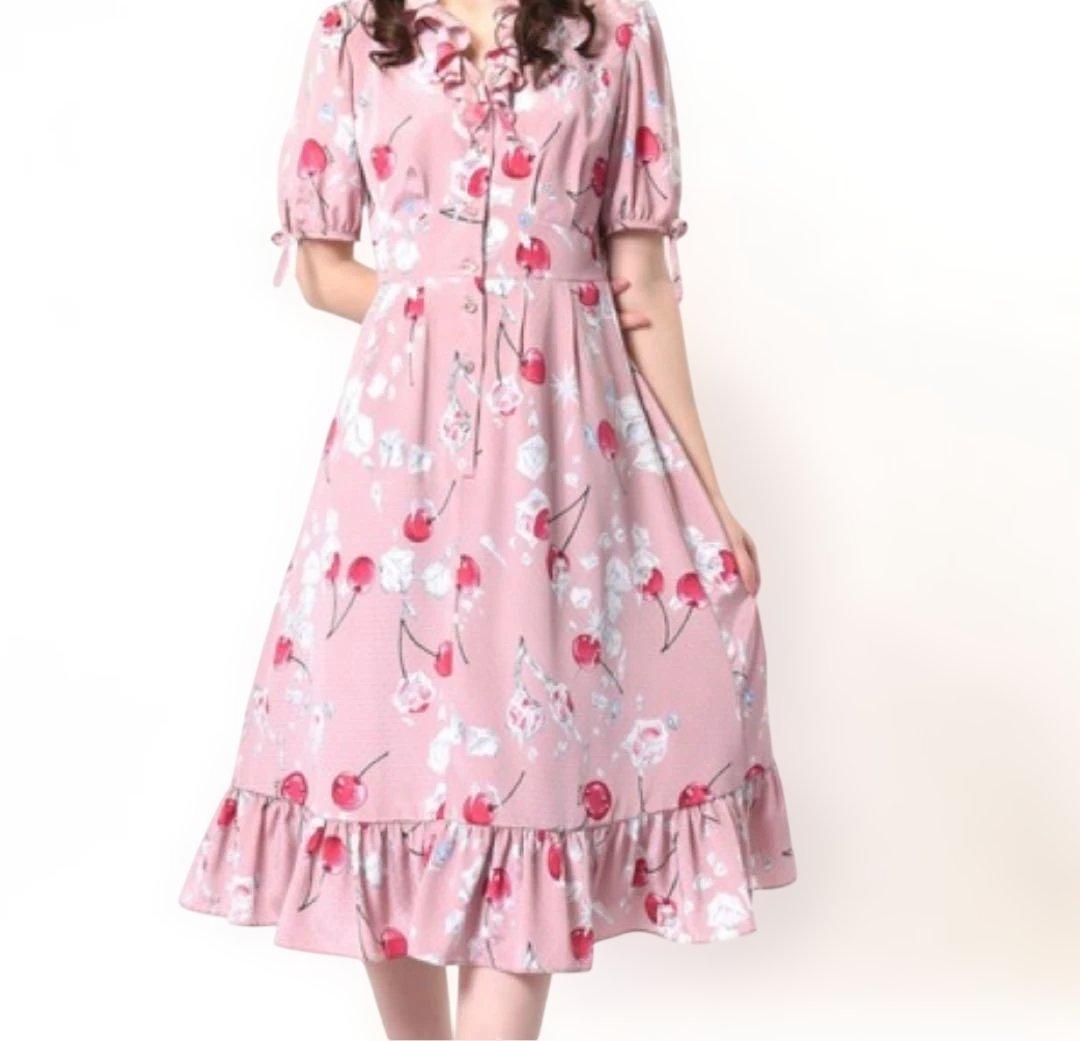 MILK 新品フローズンチェリー　ワンピース
