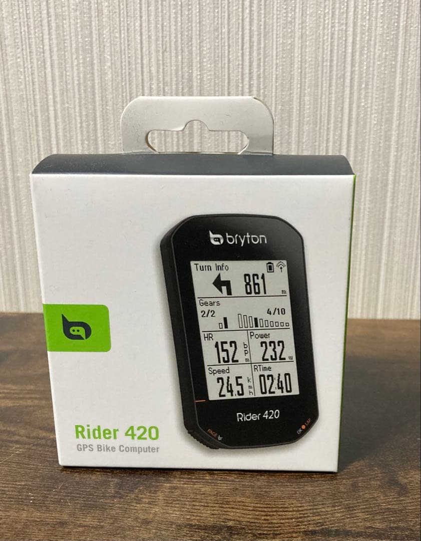 新品 ブライトン Bryton Rider420 セット サイクルコンピューター