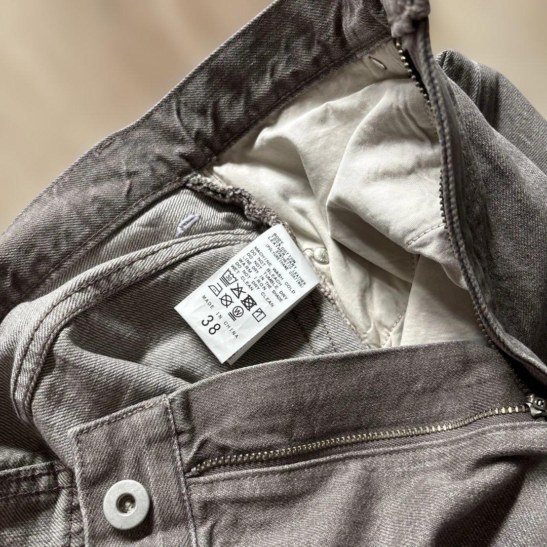 完売品 plage Tendre nature color デニム 38 茶