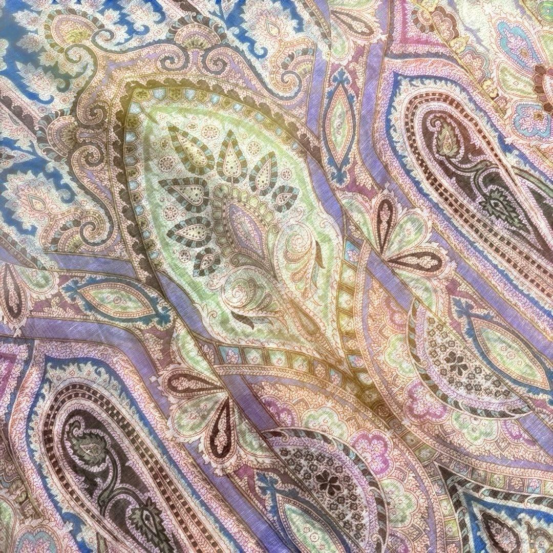 美品　ETRO 大判　ストール　ショール