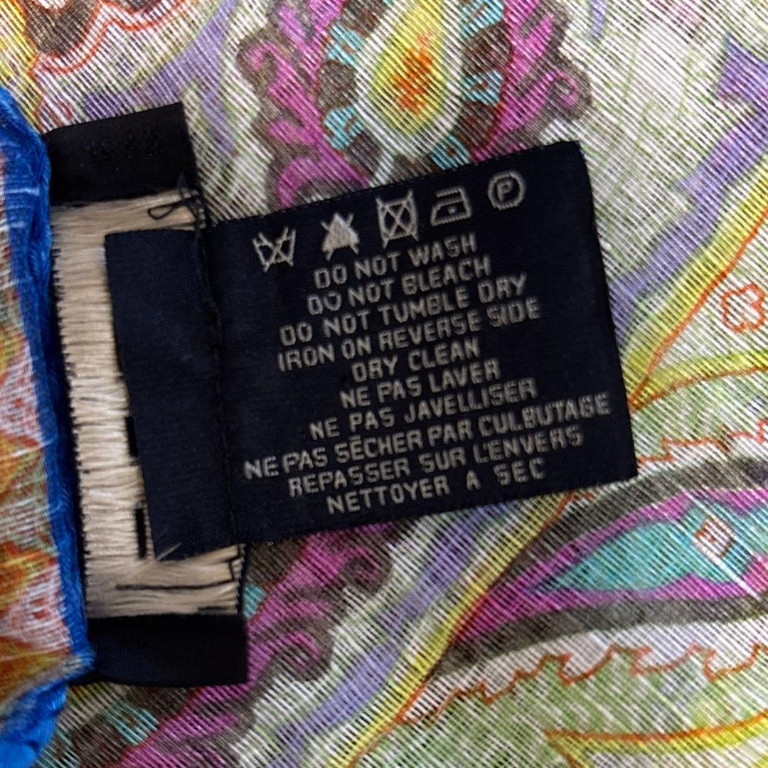 美品　ETRO 大判　ストール　ショール