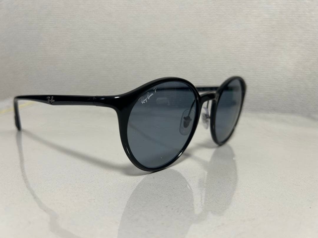 Ray-Ban ラウンドサングラス 青