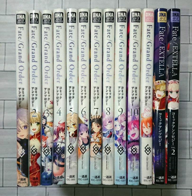 Fate Grand Order & EXTELLA コミックアンソロジー13冊