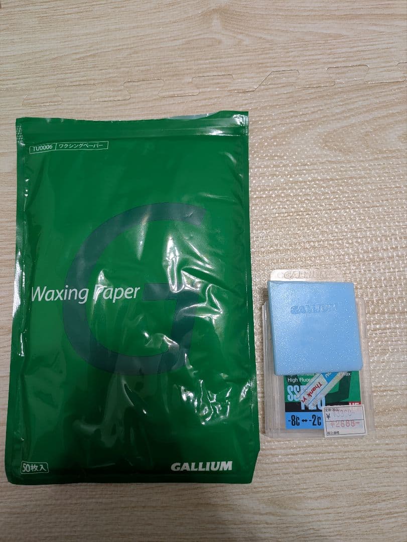 gallium wax set　ガリウムワックス　スノーボード