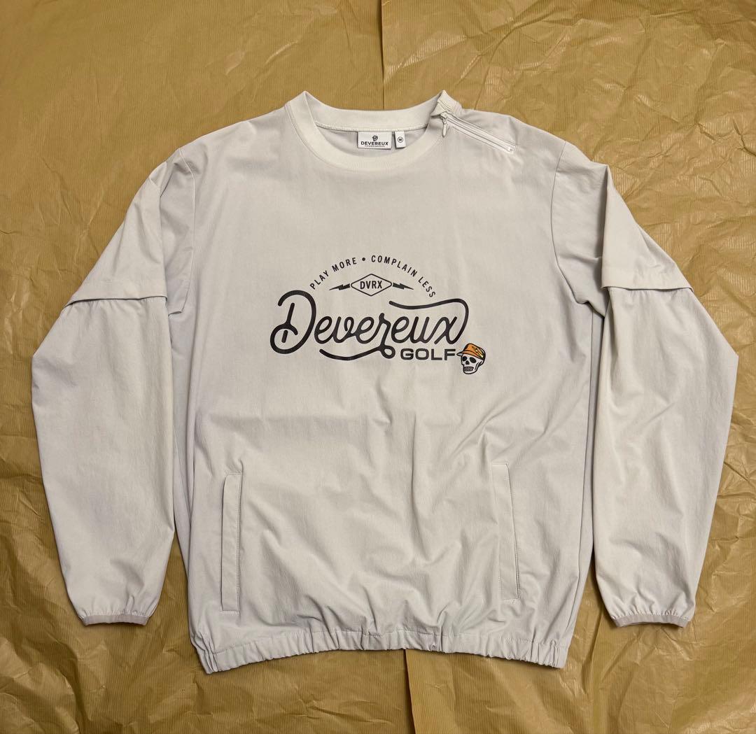 i*i様 美品✨Devereux Golf アイボリー シャツ　サイズM