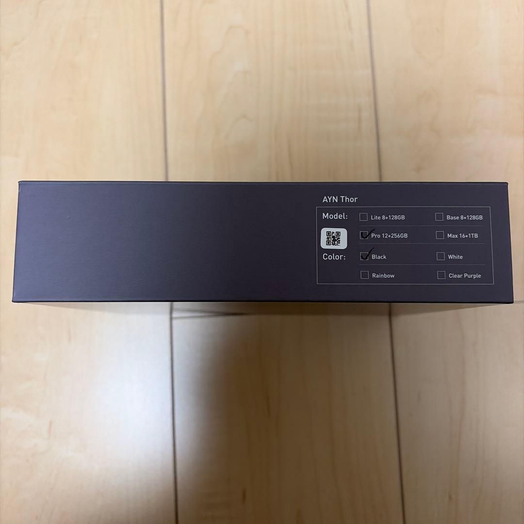 AYN Thor proモデル ブラック 12GB +256GB