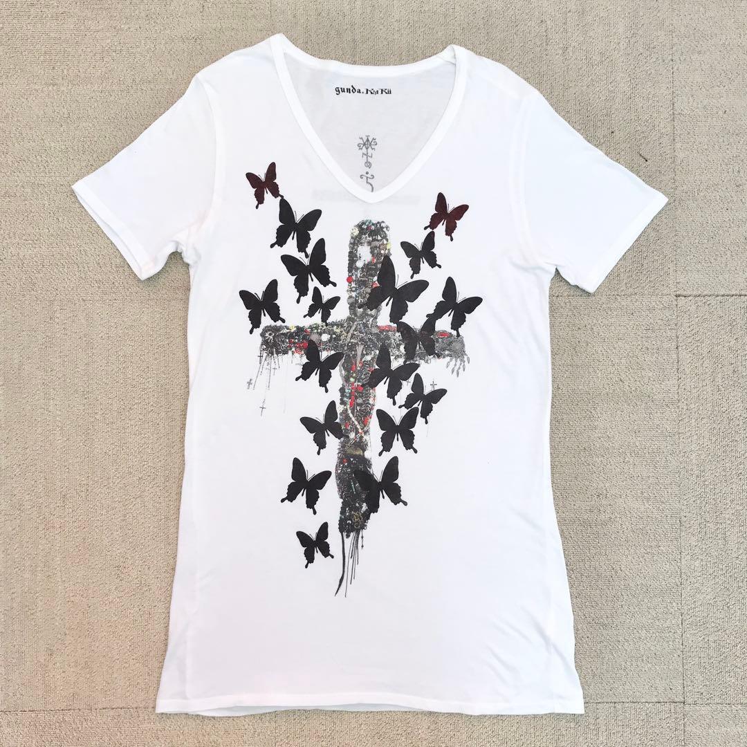kmrii×gunda コラボ Tシャツ ロング 半袖 カットソー S3359