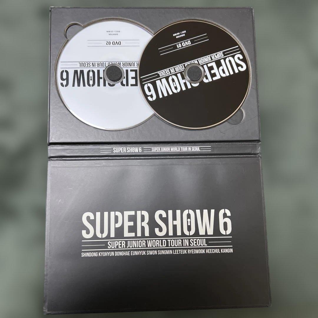 SUPER JUNIOR SUPER SHOW 6 DVD 2枚組