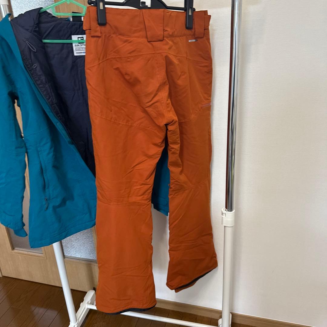 ひ*ぐ様 【美品】Salomon スノーボードウェア上下セット