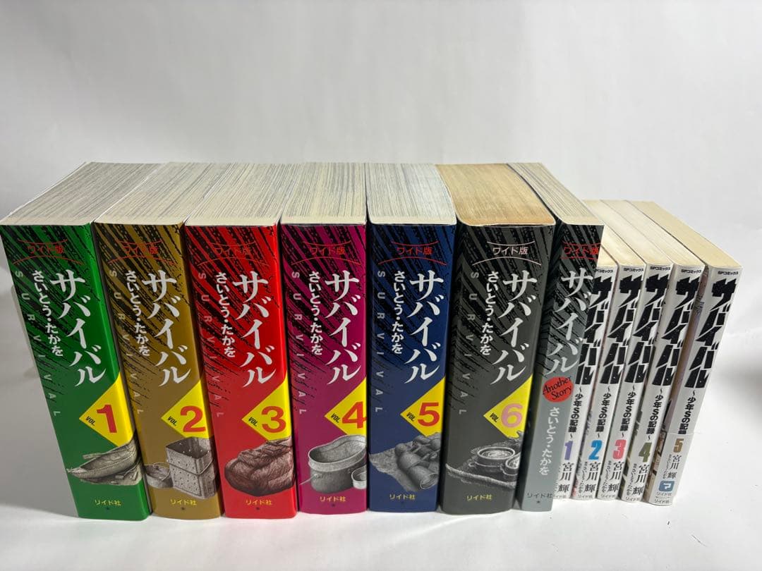 サバイバル　ワイド版　全巻　少年sの記録
