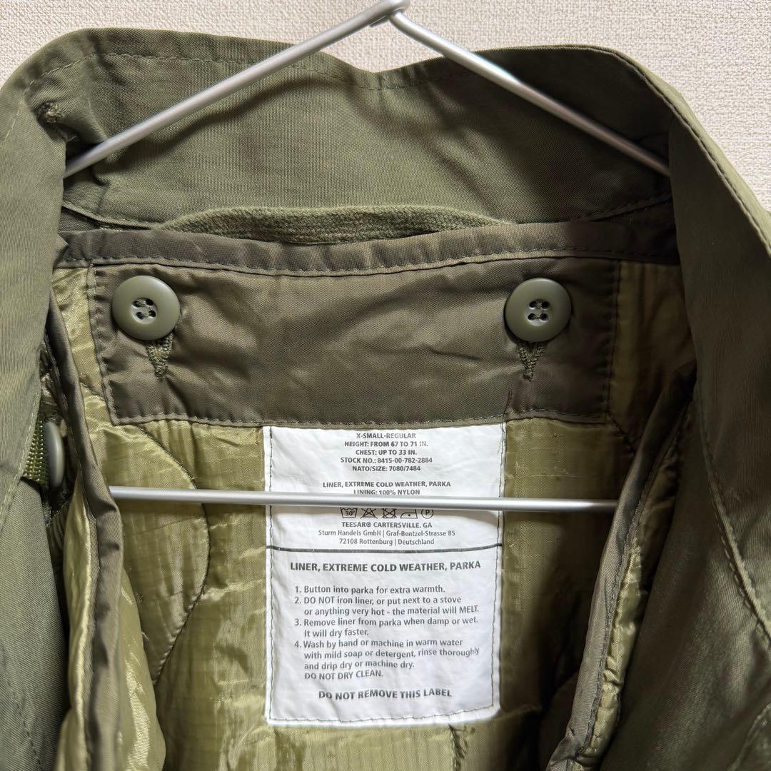 US ARMY 米軍 MIL-TEC M-65フィールドパーカ ライナー付き