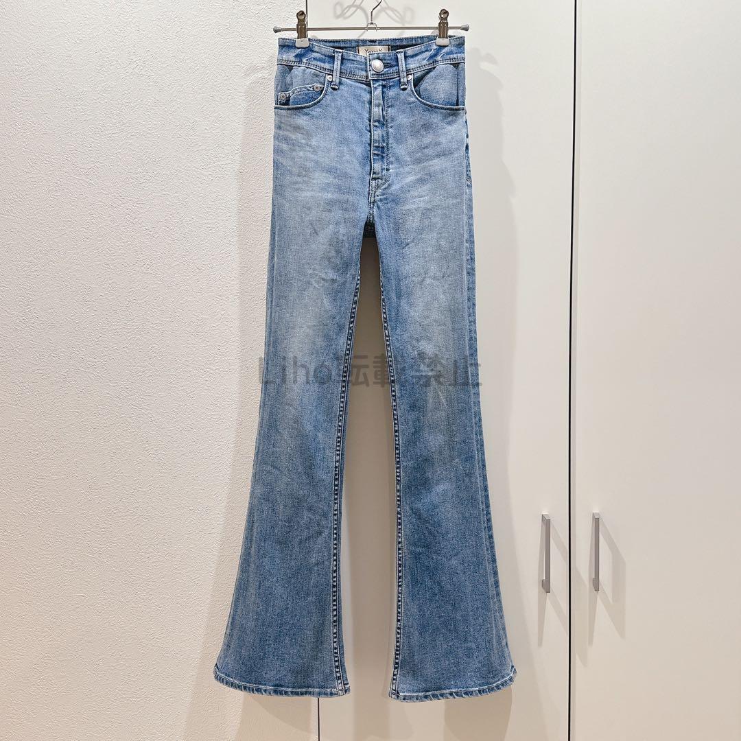 ヤヌーク ブーツカット フレアデニム FLB 22 美脚デニム