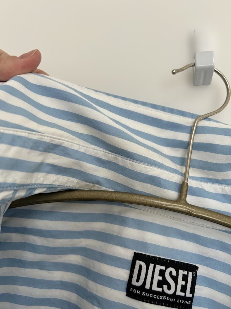 な*ん様 diesel シャツワンピース　シャツドレス　ビッグシルエット　XXS