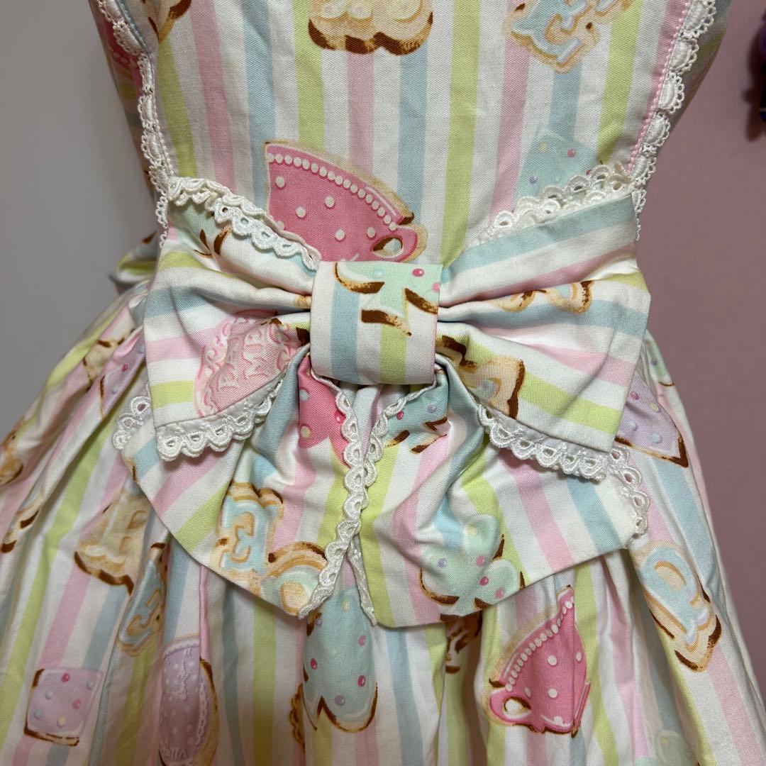 Angelic Pretty Wonder Cookie ビスチェ ホワイト