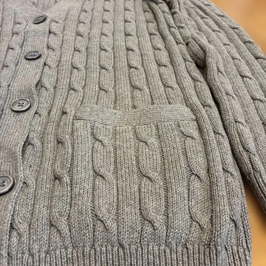 近年モデル Ralph Lauren ケーブルニット カーディガン