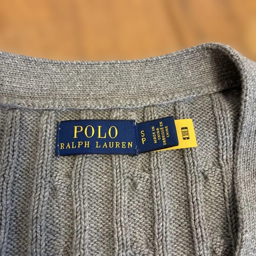 近年モデル Ralph Lauren ケーブルニット カーディガン