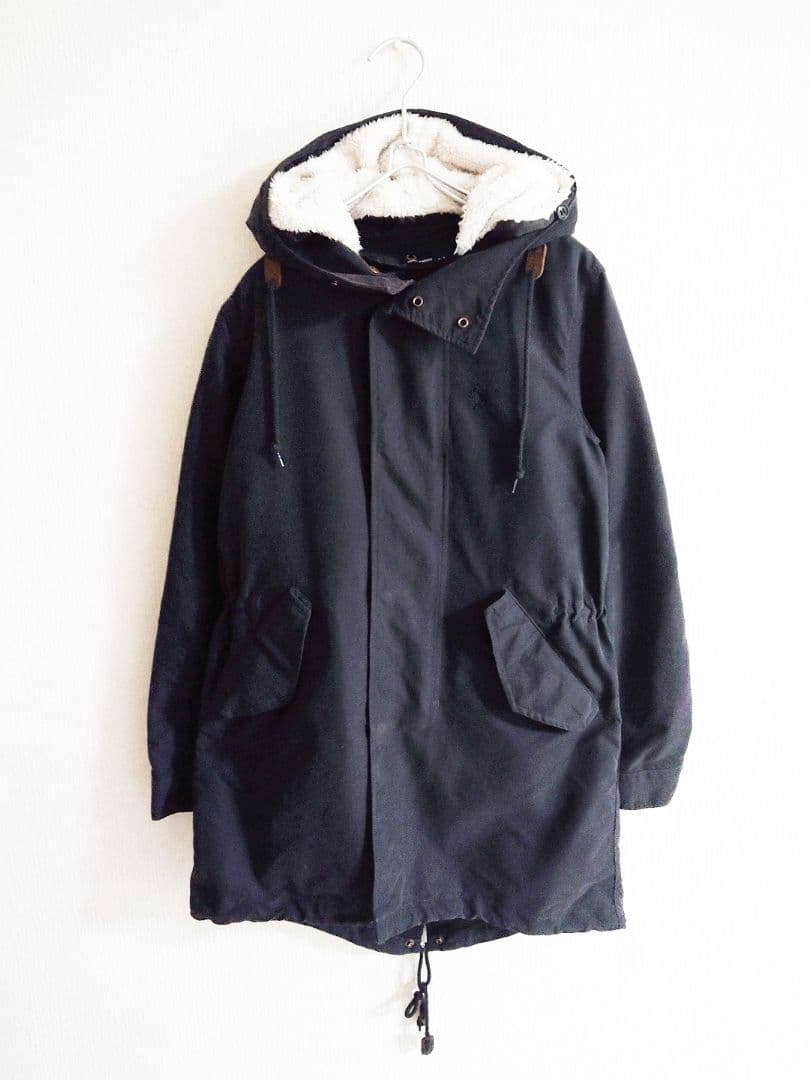 D221295 FRED PERRY ライナー付 モッズコート