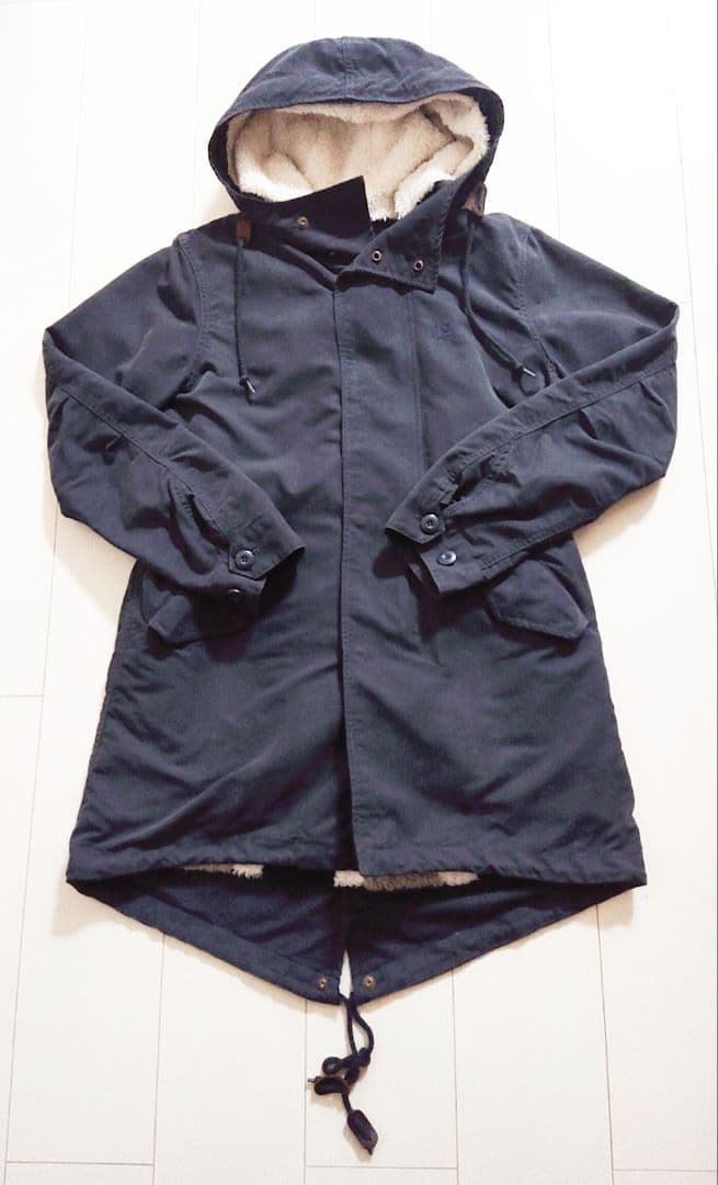 D221295 FRED PERRY ライナー付 モッズコート
