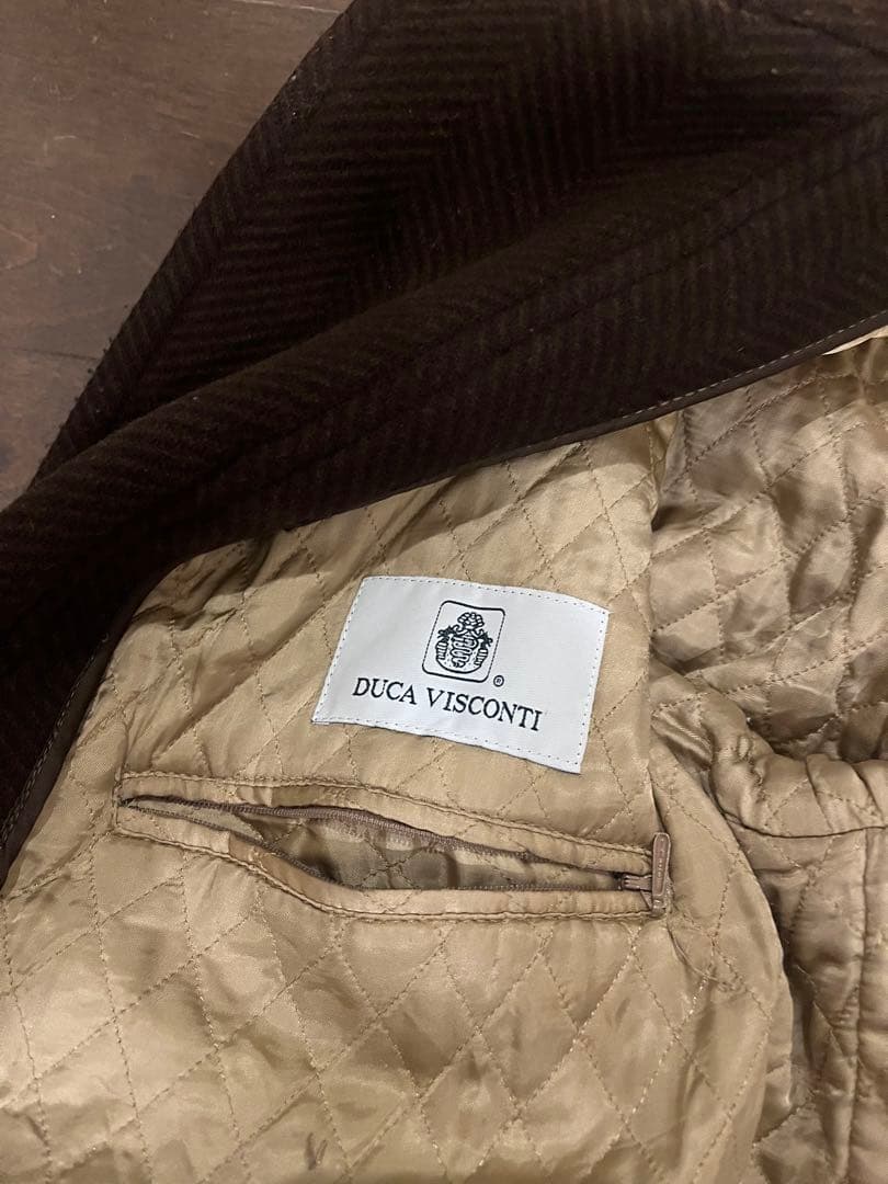 DUCA VISCONTI ツイード　ダッフル