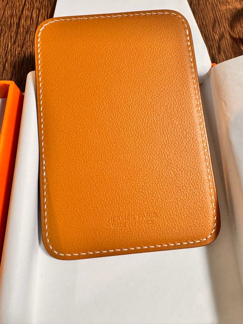 エルメス 《MagSafe》 エマン “シュヴァル” ゴールド　新品未使用
