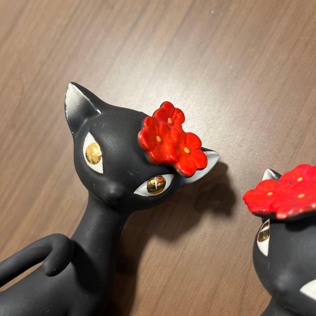 ペッパーアンドソルト　アメリカ　ビンテージ　猫　ハワイ　レトロ　アンティーク