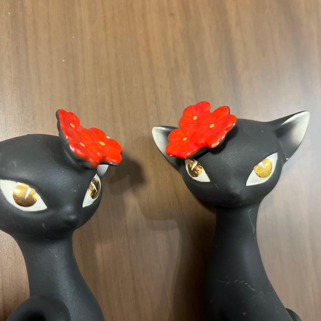 ペッパーアンドソルト　アメリカ　ビンテージ　猫　ハワイ　レトロ　アンティーク