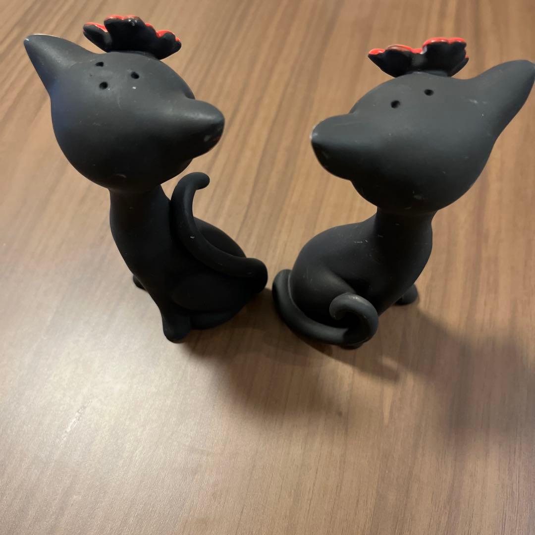 ペッパーアンドソルト　アメリカ　ビンテージ　猫　ハワイ　レトロ　アンティーク