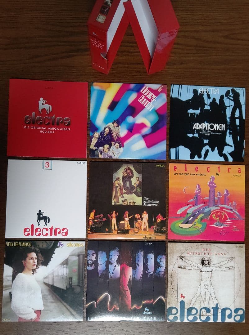洋楽 Electra Die Original Amiga-Alben 8CD-Box