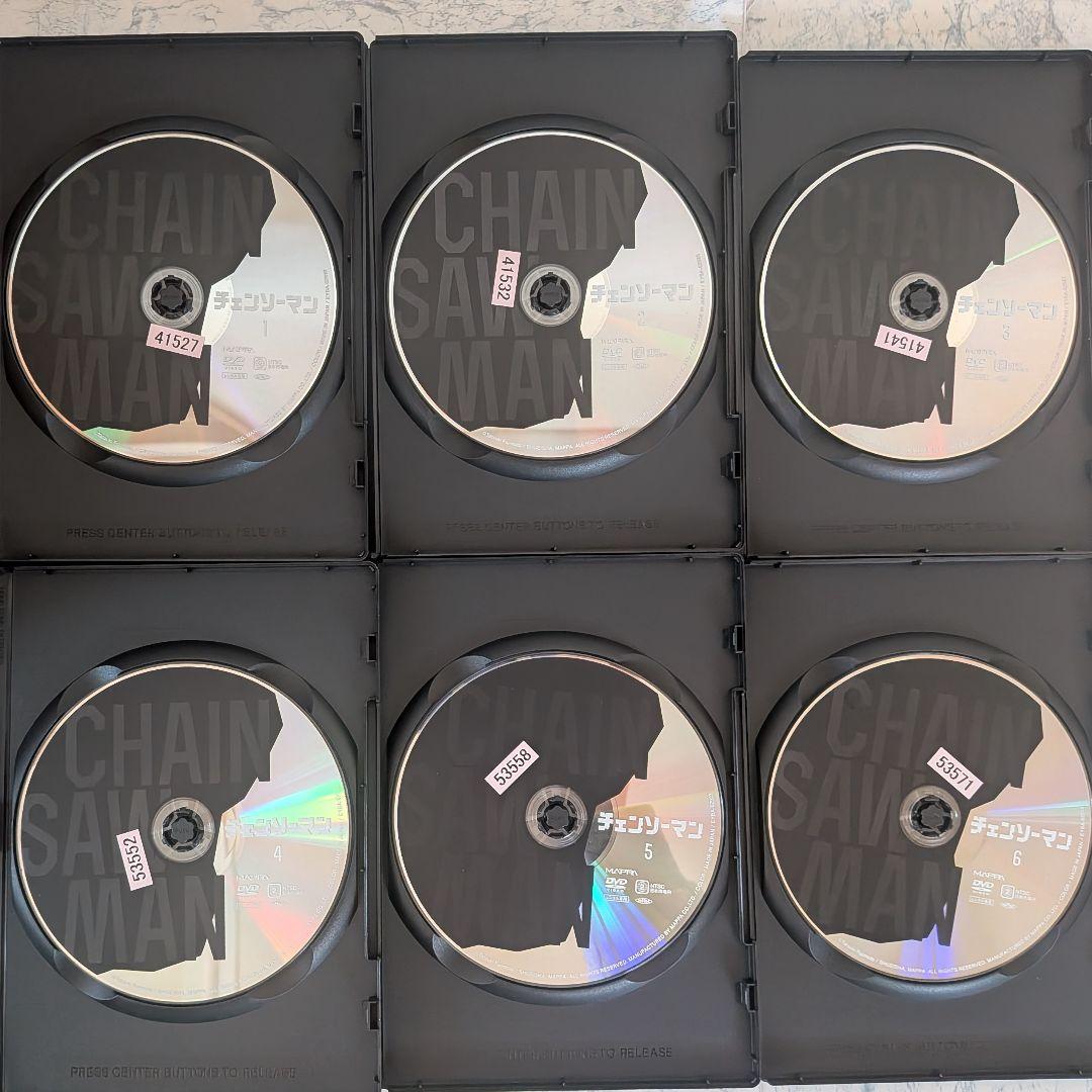 DVD　チェンソーマン　全6巻　新品ケース付
