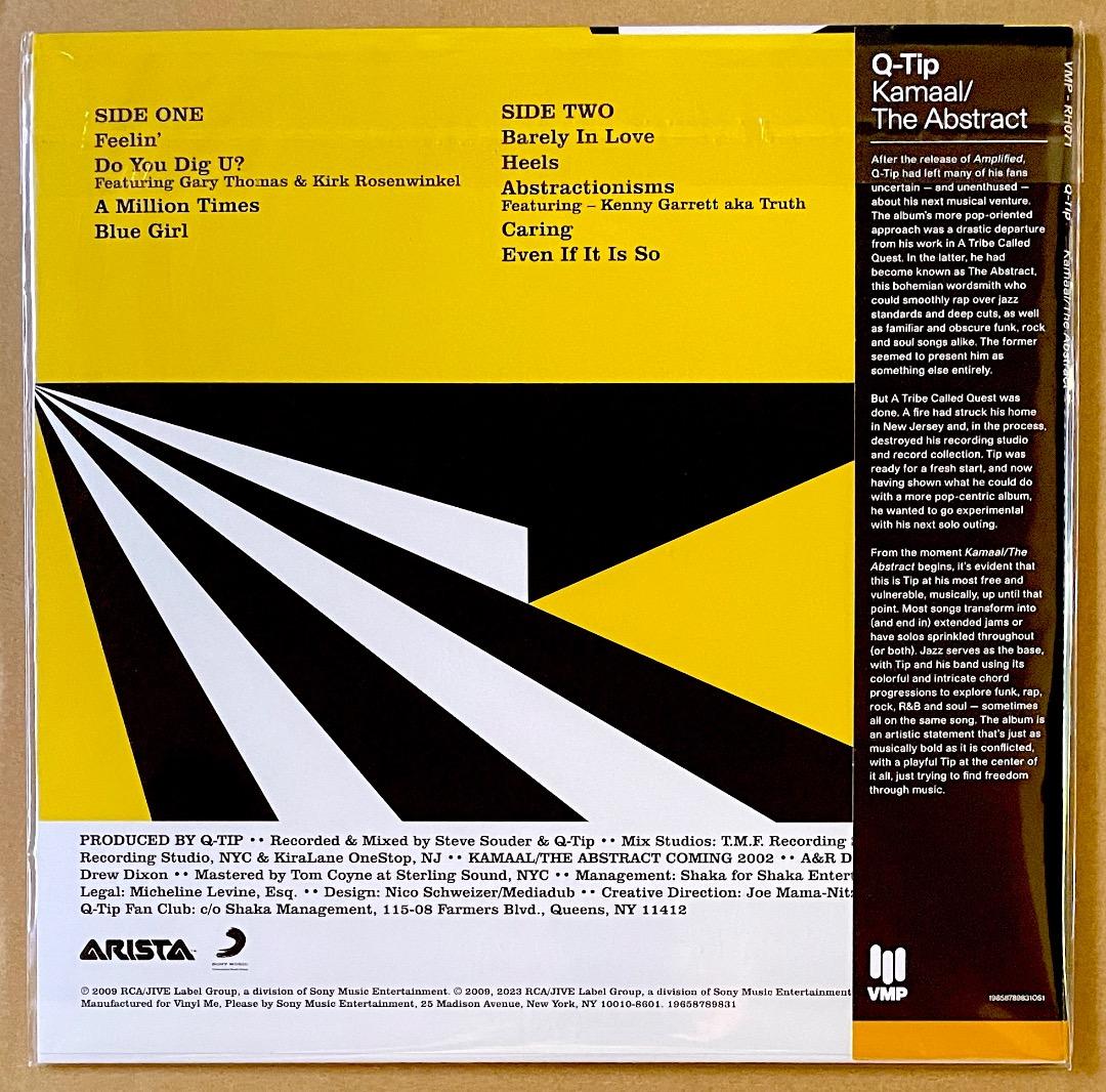 Q-Tip Kamaal The Abstract オリジナルジャケット再発新品