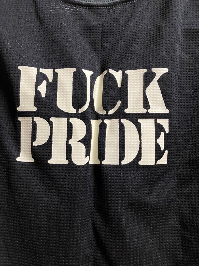 ELDORESO/エルドレッソ FUCK PRIDE ノースリーブT サイズM