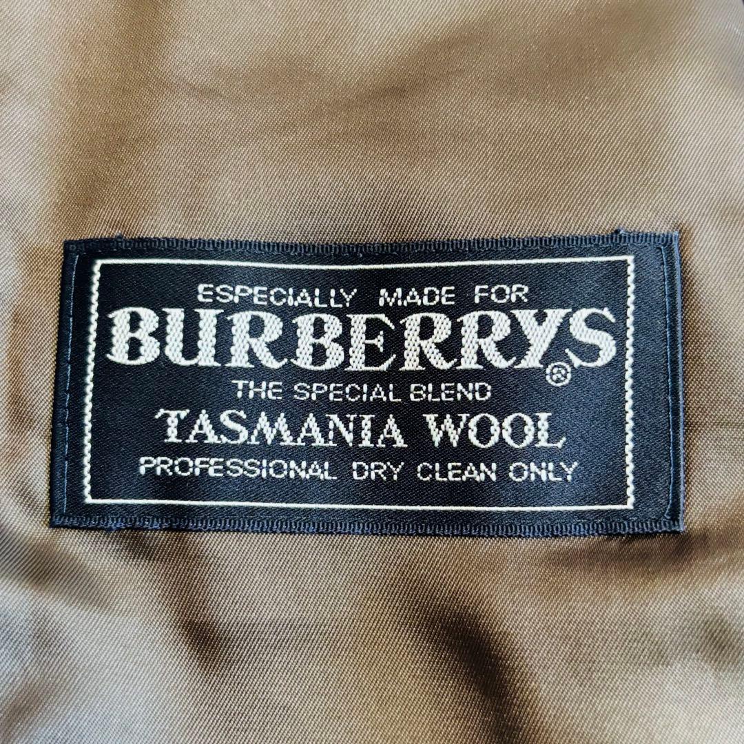 BURBERRY バーバリー テーラードジャケット 胡桃ボタン 千鳥柄 M