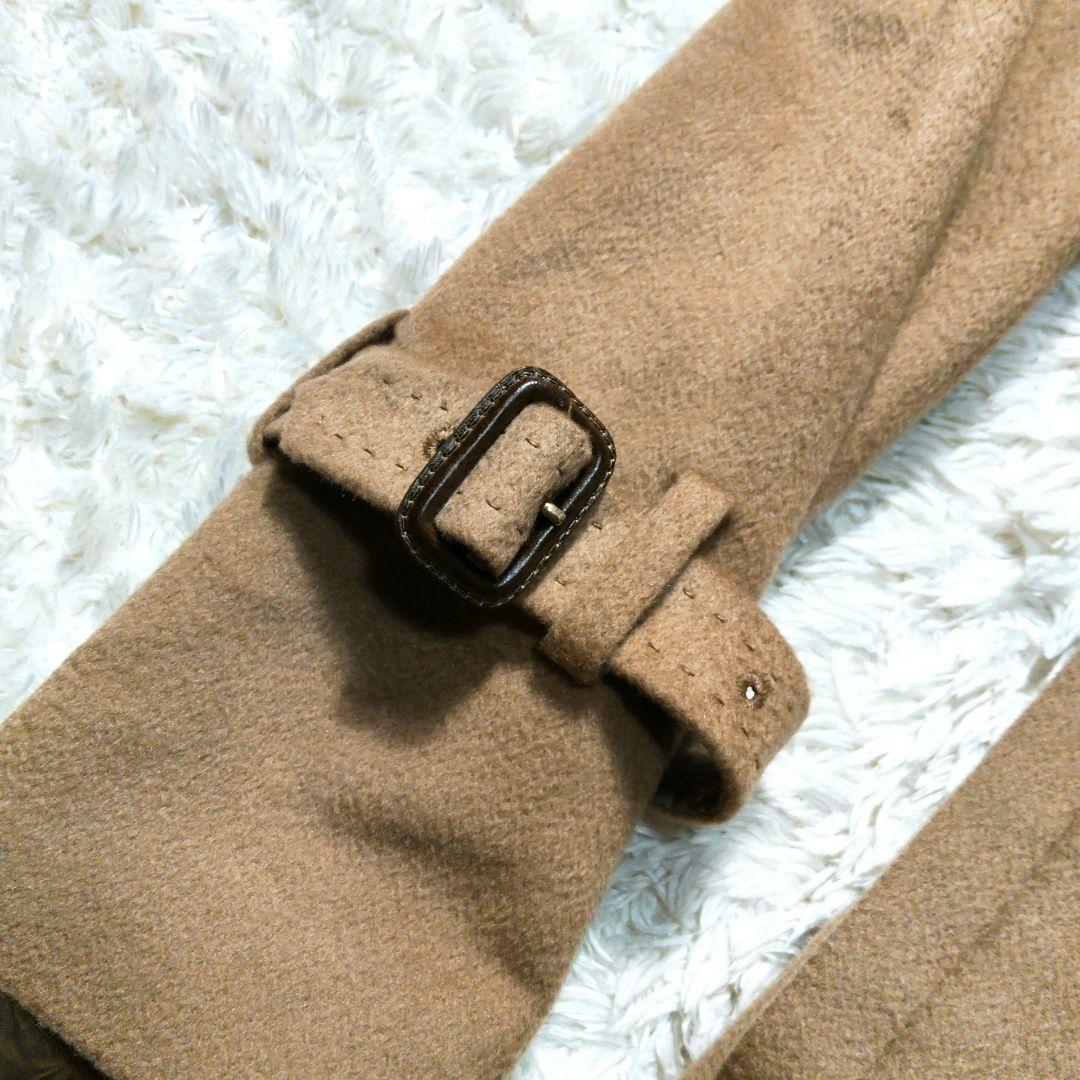 現行タグ ANAYI アナイ ロングコート カシミヤ ベルテッド ベージュ 36