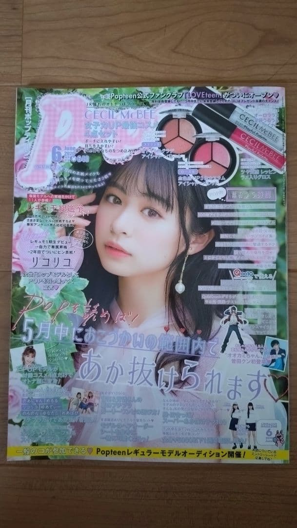月刊ポップティーン　１５冊まとめ売り