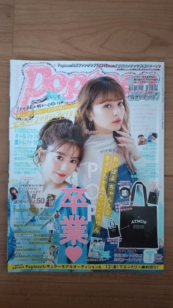 月刊ポップティーン　１５冊まとめ売り