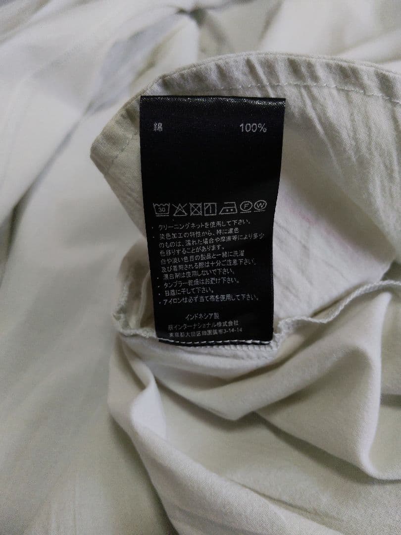 美品✨萌 MOYURU シャツジャケット 羽織 ワンピース 洗濯機で洗える