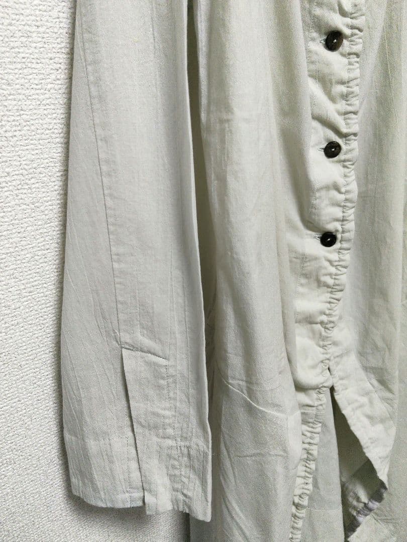 美品✨萌 MOYURU シャツジャケット 羽織 ワンピース 洗濯機で洗える