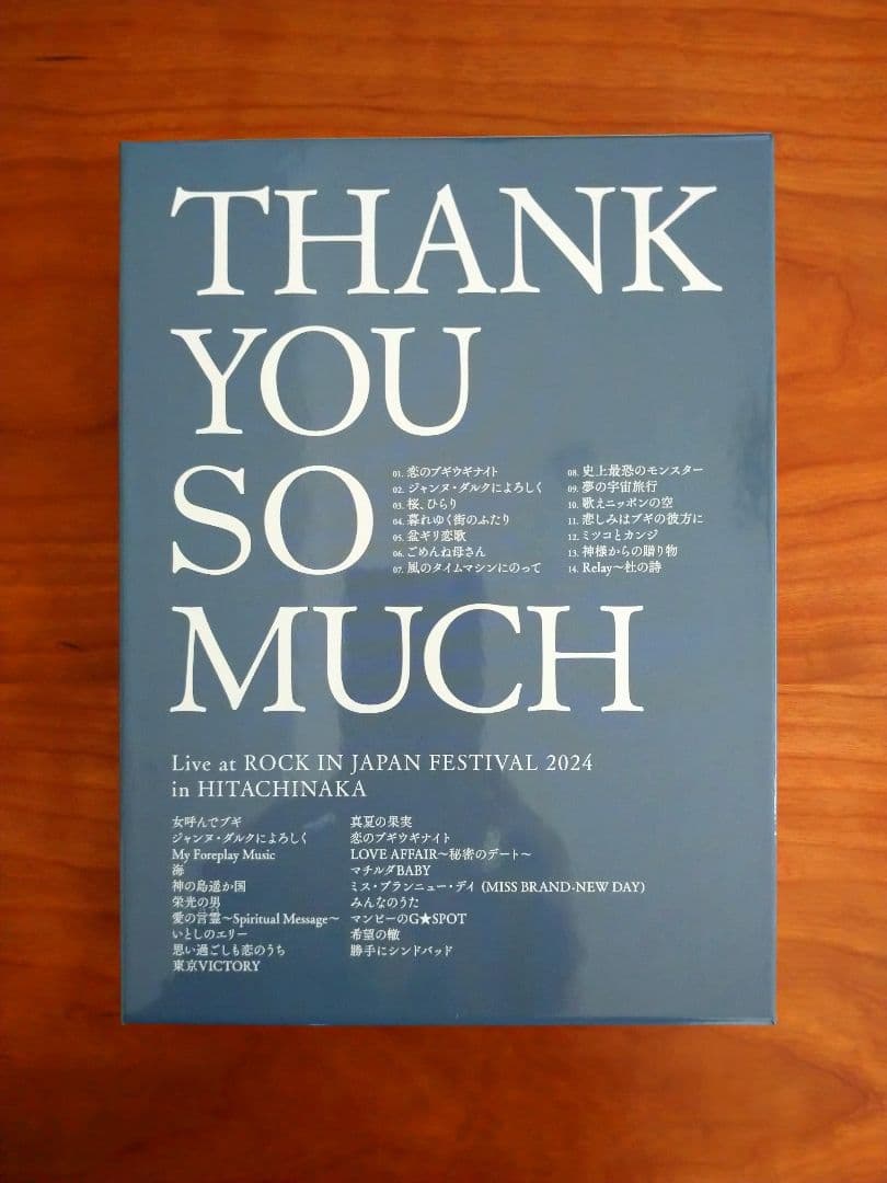 THANK YOU SO MUCH　完全生産限定版A