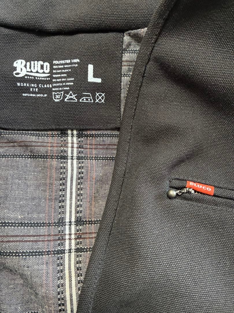 BLUCO ワークベスト　Lサイズ美品