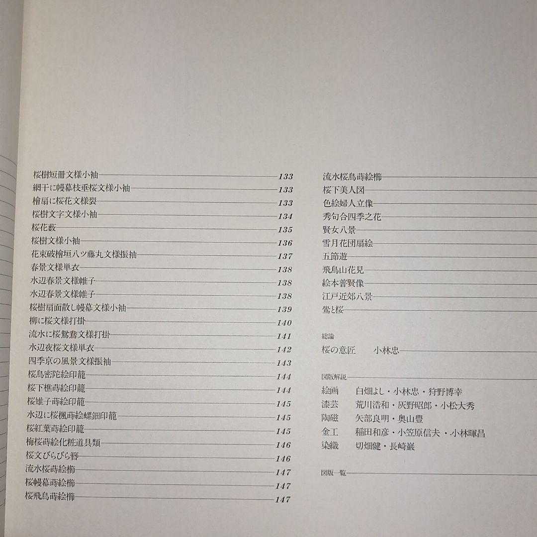 日本の意匠　桜