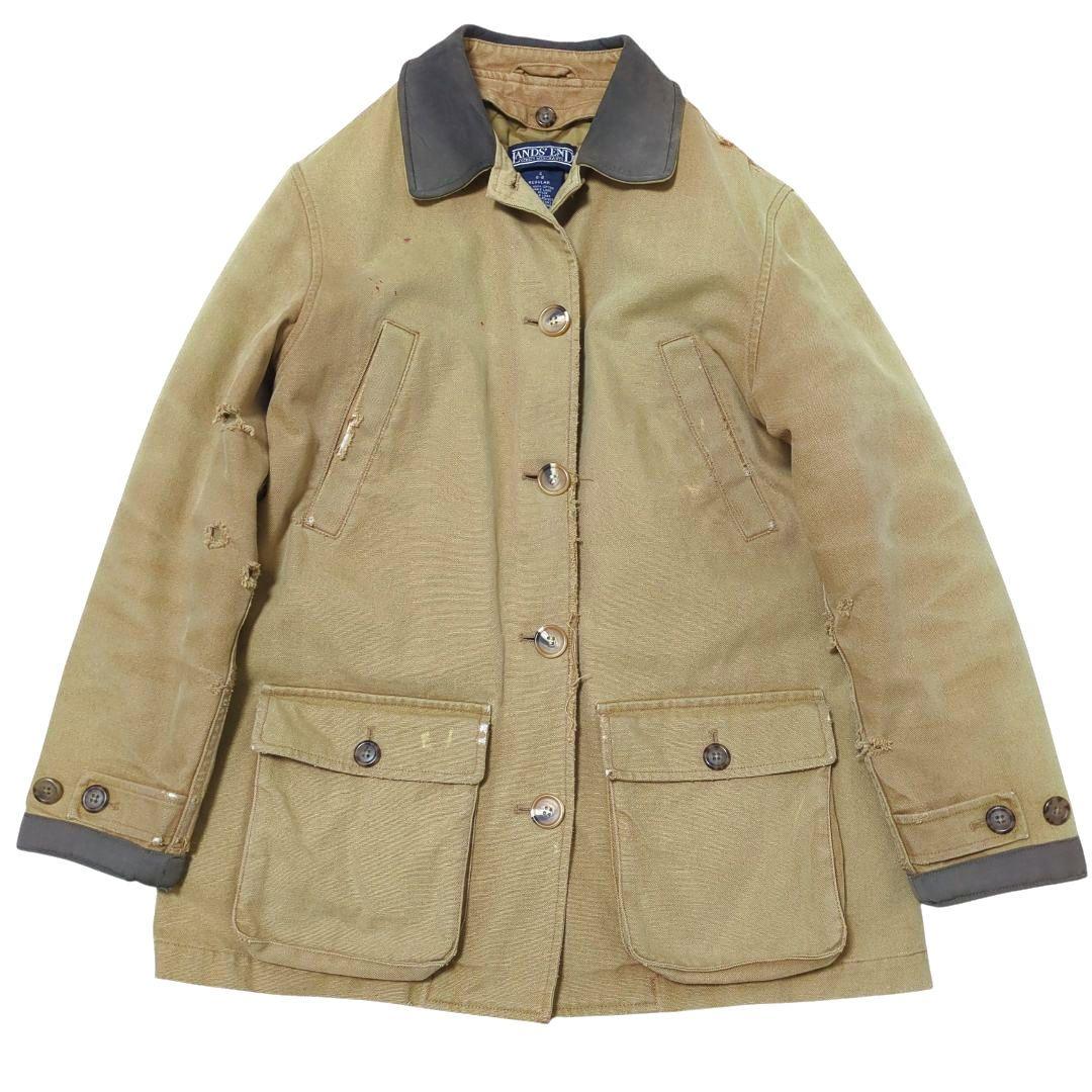 ランズエンド 90s ダックジャケット カバーオール ハンティングジャケット