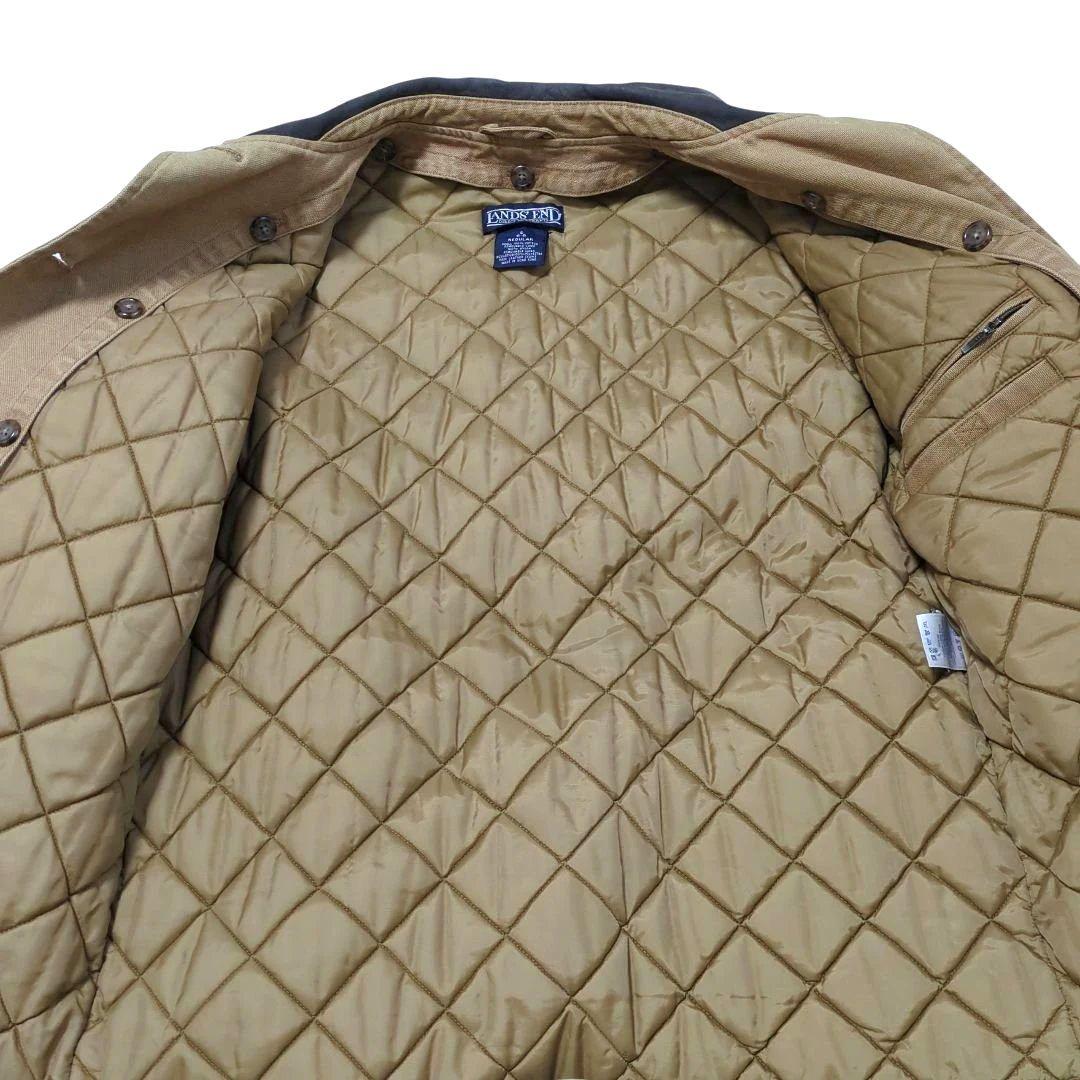 ランズエンド 90s ダックジャケット カバーオール ハンティングジャケット