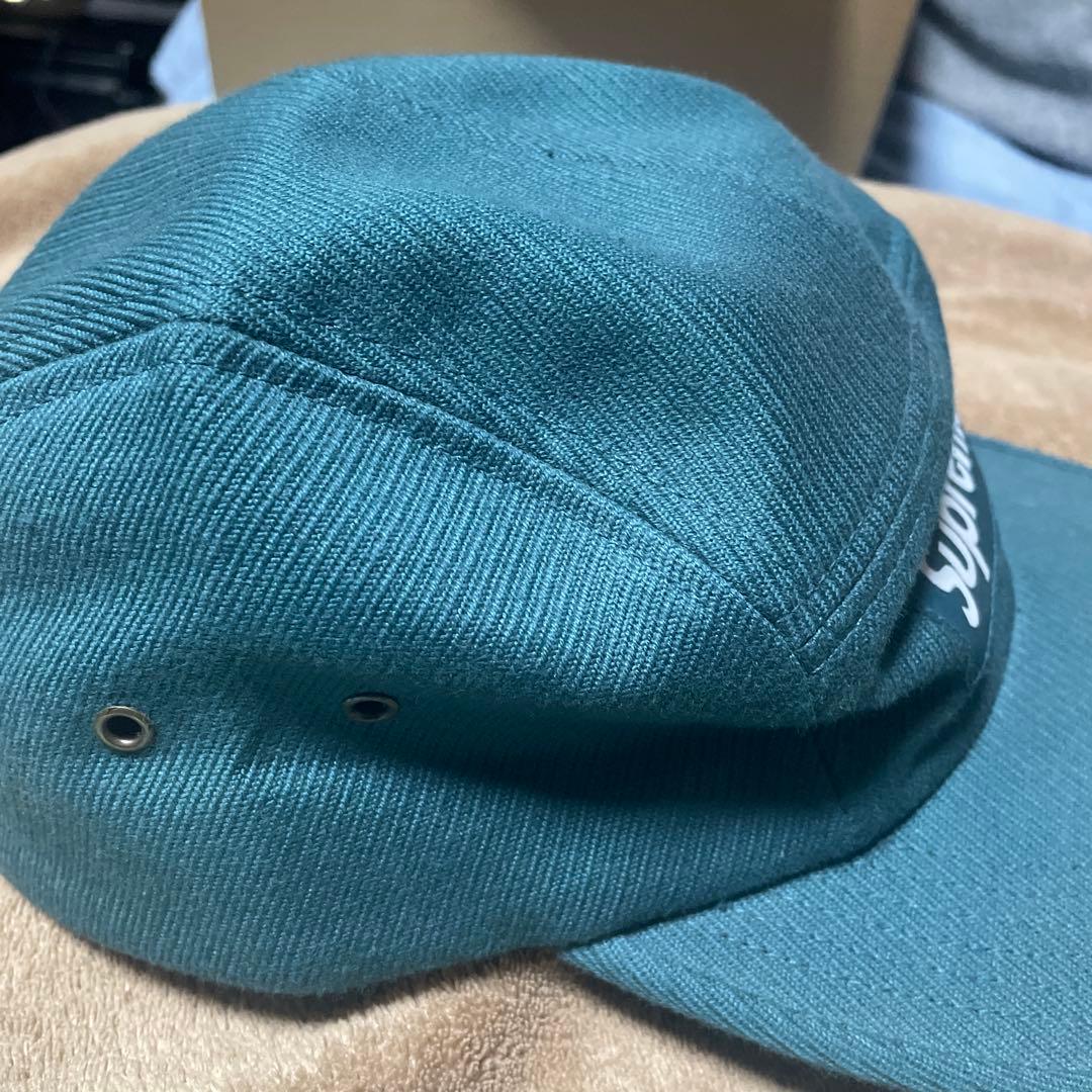 シュプリームsupreme キャンプキャップ　ティファニーステッカー付き