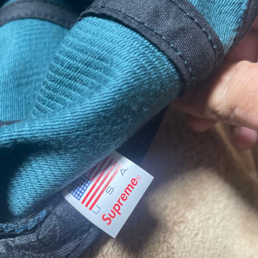 シュプリームsupreme キャンプキャップ　ティファニーステッカー付き