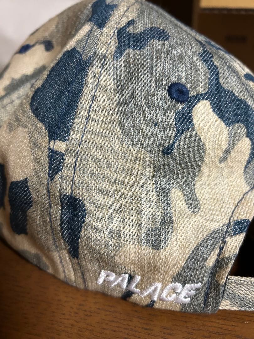 palace 迷彩キャップ
