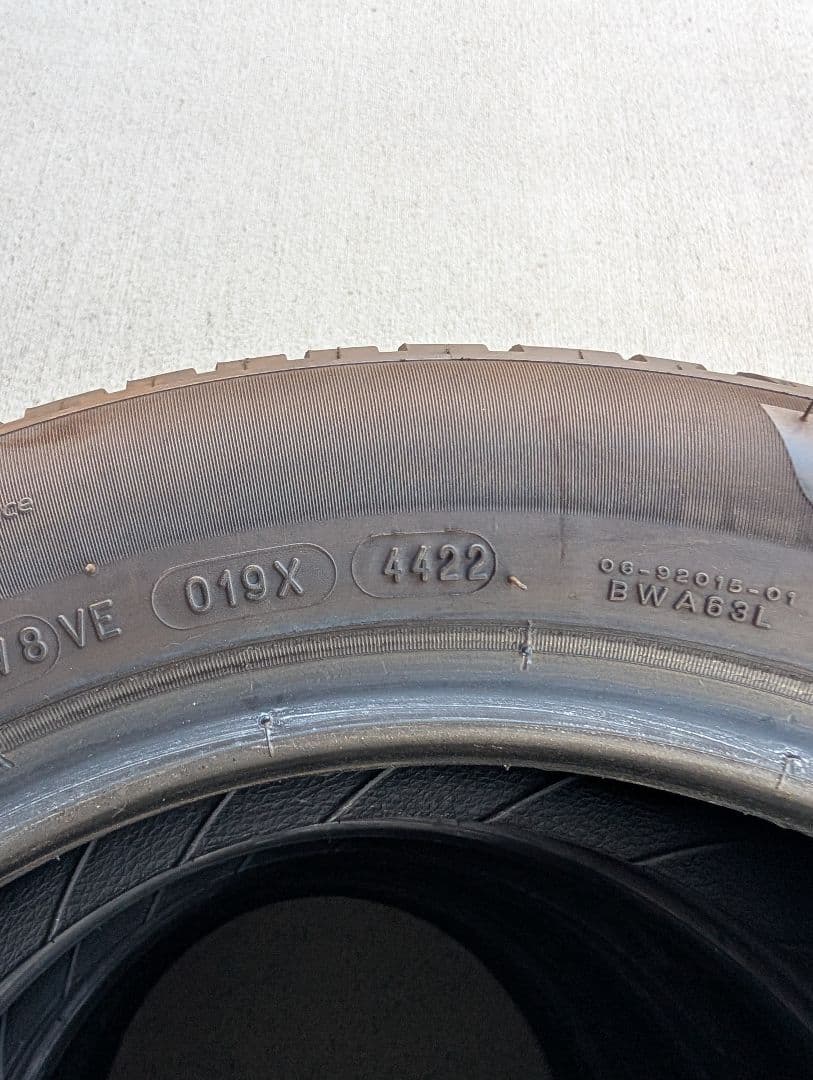ミシュラン 155/65R14 2022年製造 送料込み