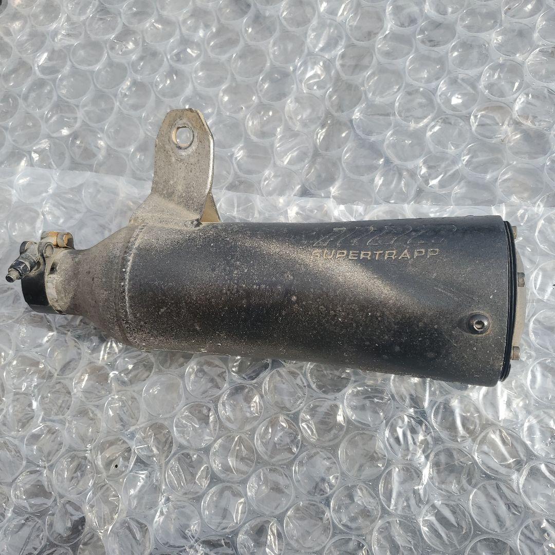 TW200純正ヘッドライトウインカー付きスーパートラップマフラー k.k