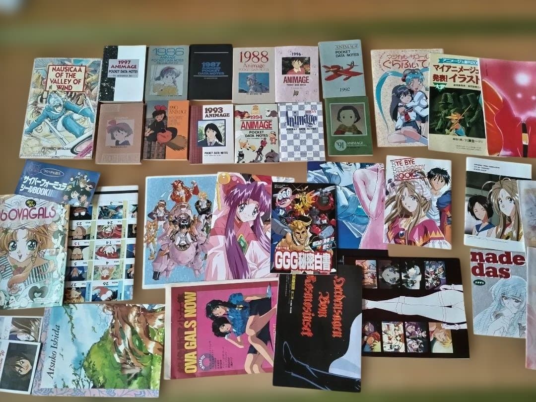 アニメージュ 1985年7月～1998年1月　付録（あるだけ）