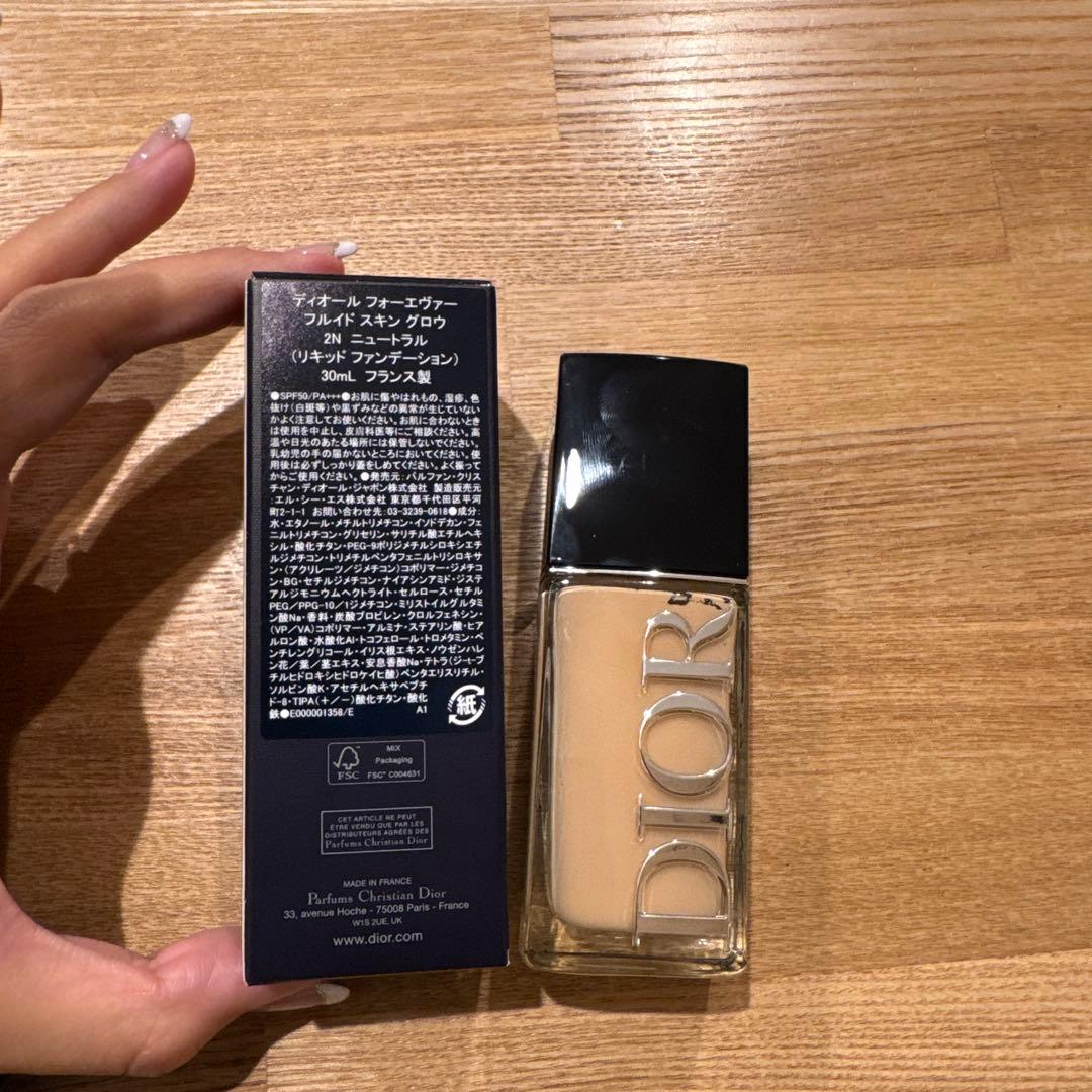 2N DIOR ディオールフォーエヴァーフルイドスキングロウ 新作